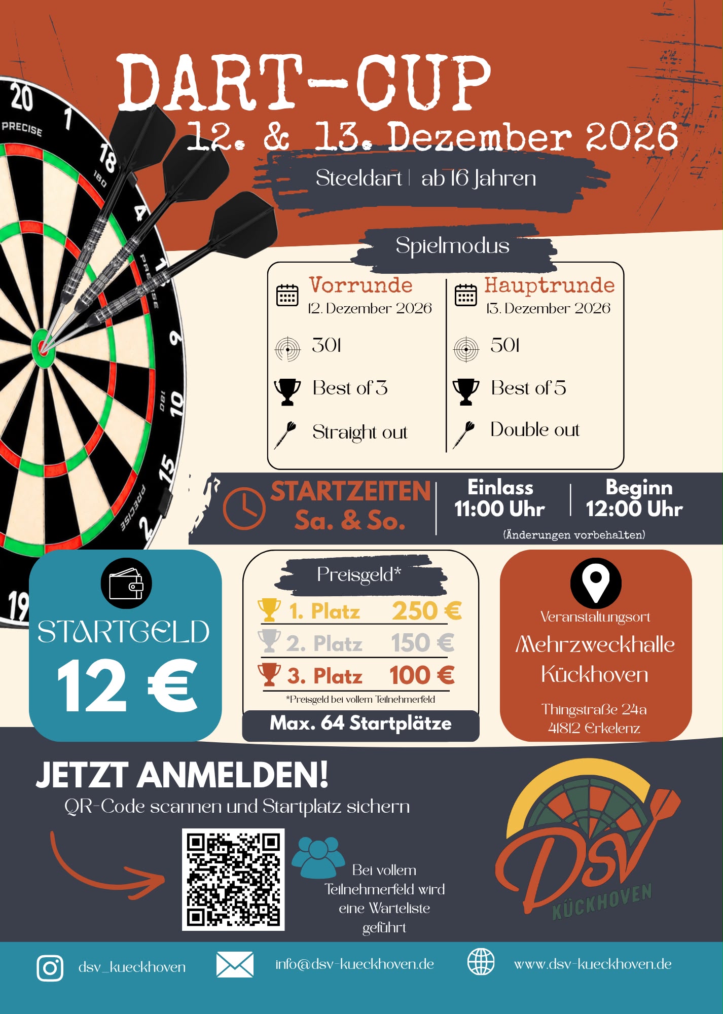 Vorschau zu 2. Kückhovener Dart Cup